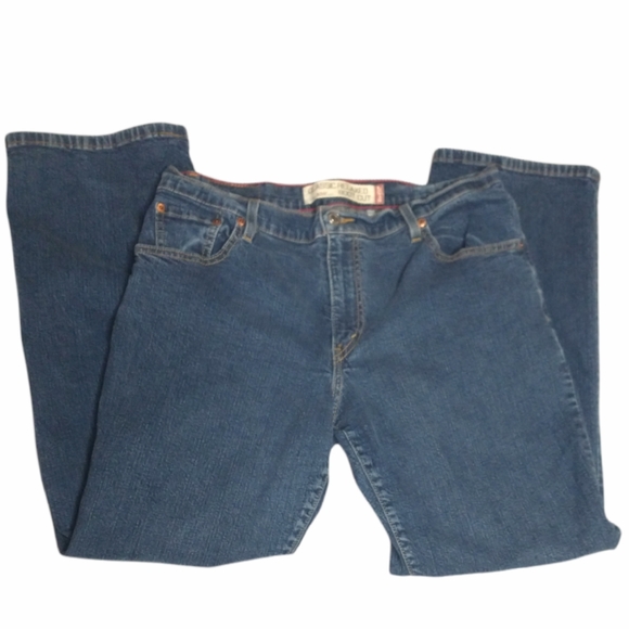 Levi's 550 Relaxed Fit Bootcut Size 12 Short - Picture 2 of 7